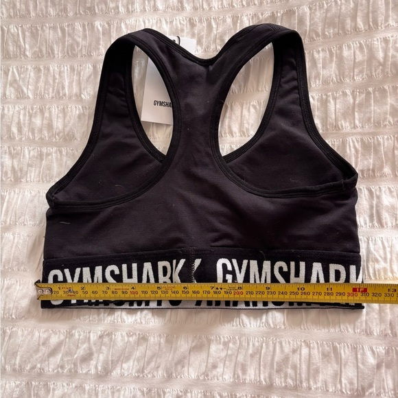 Gymshark Black Sports Bra Medium Impact - Picture 4 of 4
